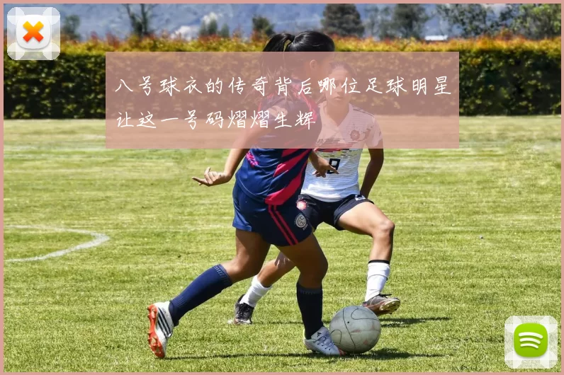 八号球衣的传奇背后哪位足球明星让这一号码熠熠生辉