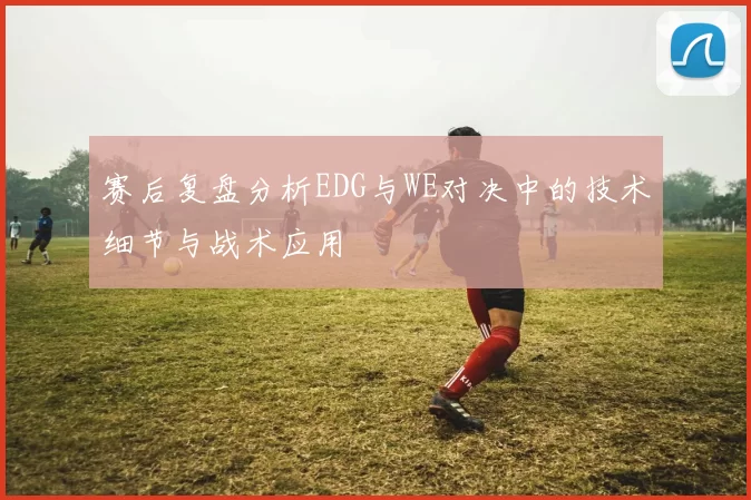 赛后复盘分析EDG与WE对决中的技术细节与战术应用