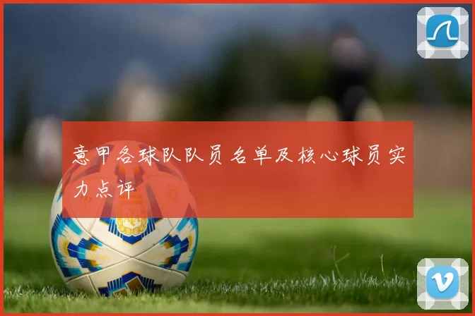 意甲各球队队员名单及核心球员实力点评