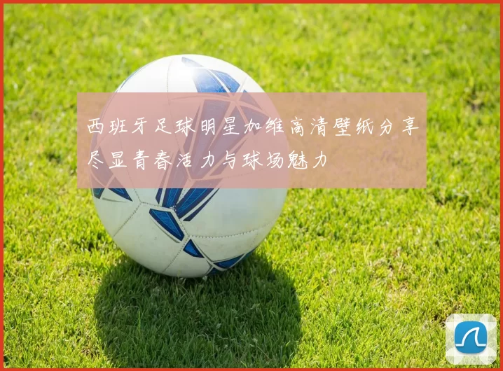 西班牙足球明星加维高清壁纸分享尽显青春活力与球场魅力