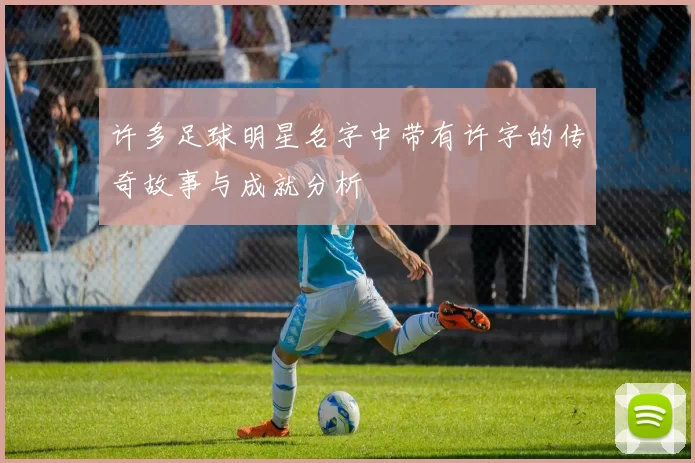 许多足球明星名字中带有许字的传奇故事与成就分析
